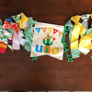 “First Fiesta” Birthday decorations